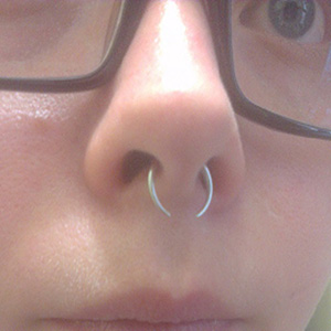 0g septum pincher